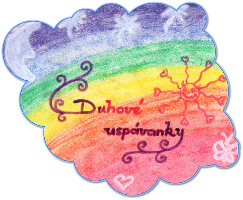 Duhové uspávanky — obal